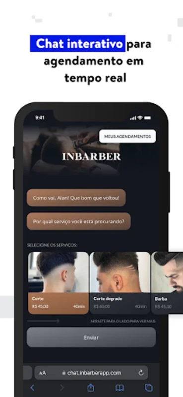 InBarber: Agenda p/ barbeiro for Android - Streamline Appointments