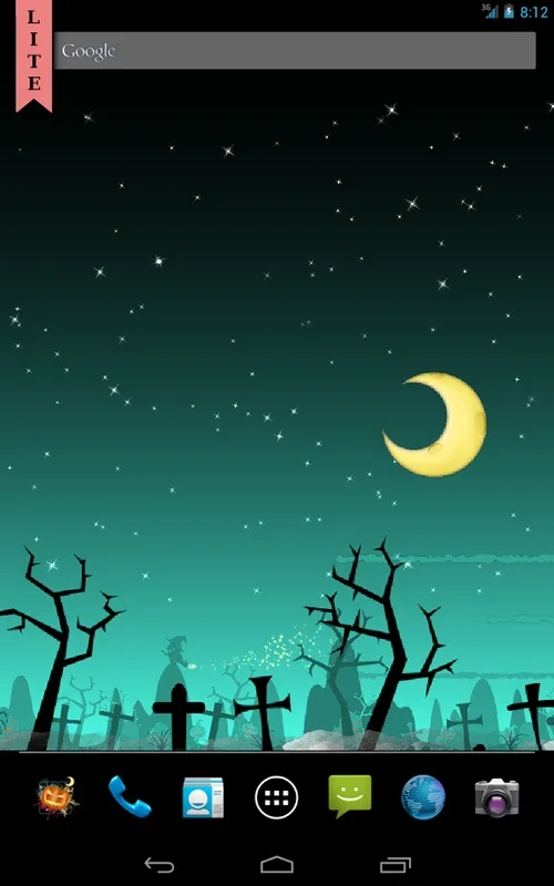 Little Witch Planet Lite LW for Android - Magical Live Wallpaper