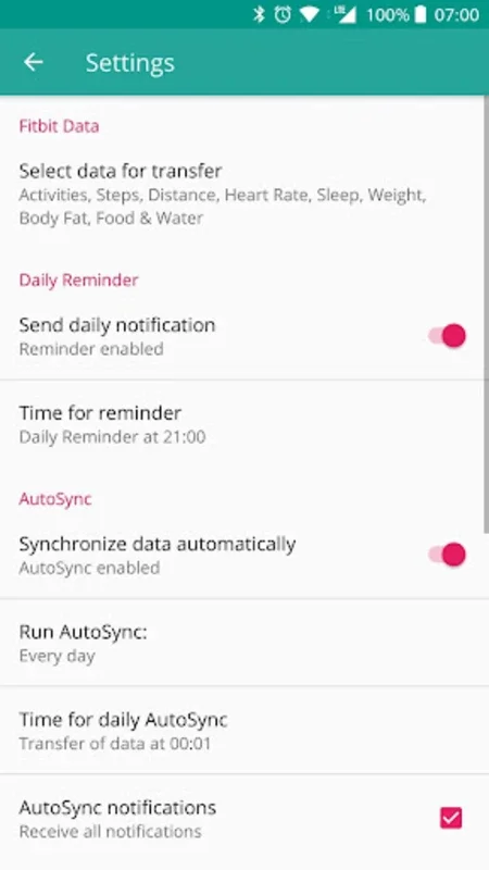 FitToFit for Android - Simplify Fitbit to Google Fit Data Sync