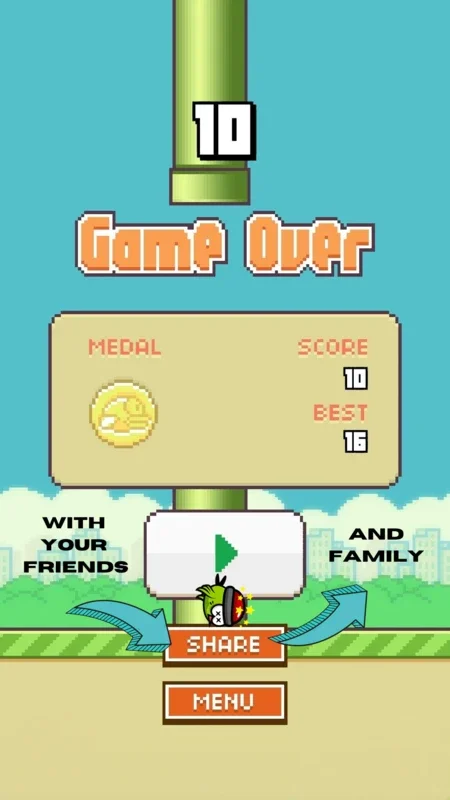 Flappy Bird Crash for Android - Thrilling Adventure