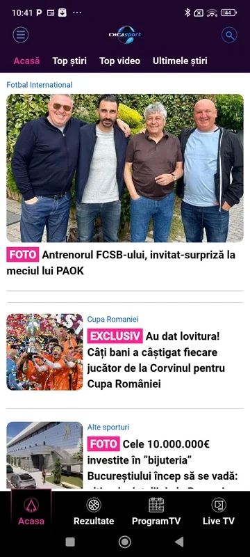 Digi Sport-Știri&meciuri LIVE for Android - Stay Updated with Sports