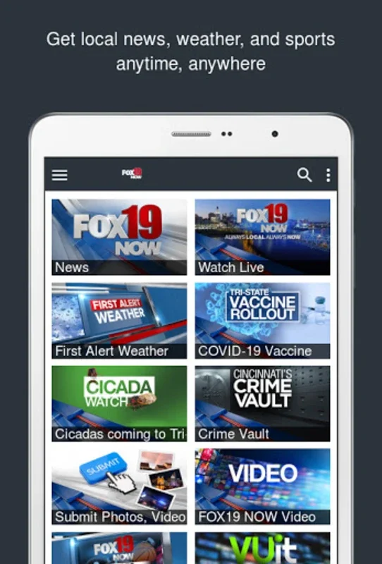 Fox19 News for Android - Stay Informed with Local & Global Updates