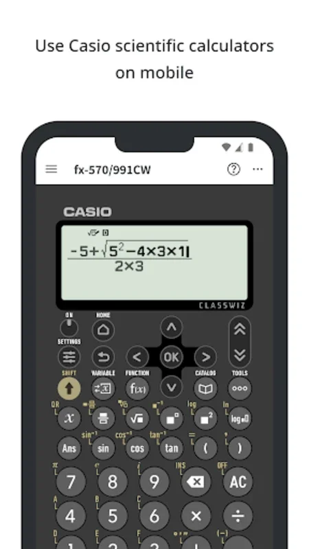 ClassWiz Calc App Plus for Android - No Downloading Needed