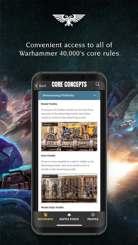 Warhammer 40,000: The App for Android - Your Digital Companion for Tabletop Warfare