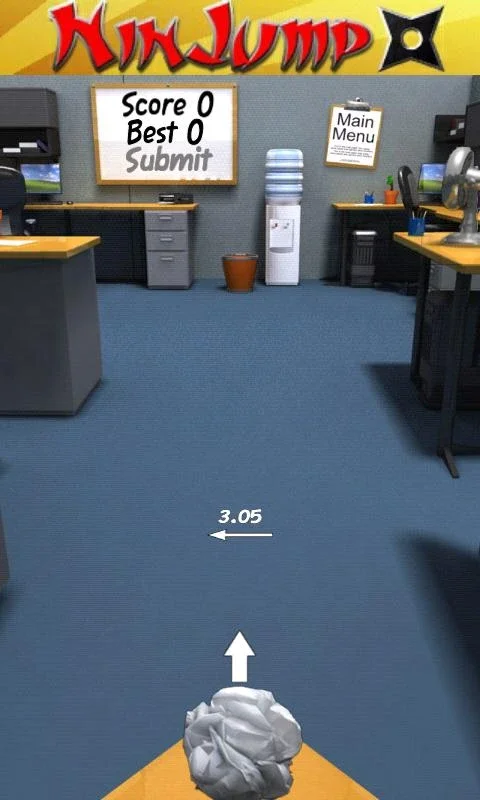 Paper Toss for Android - Play and Compete