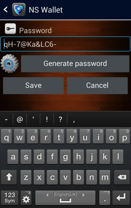 NSWallet for Android - Secure Password Management