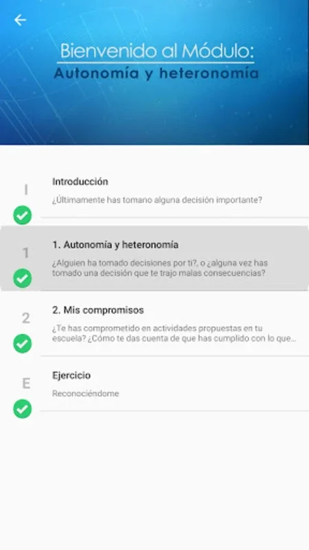 Mi proyecto de vida for Android: Guiding Students' Futures