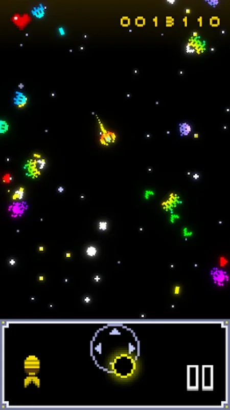 Arcadium 2 for Android - A Pixel-Art Space Shooter