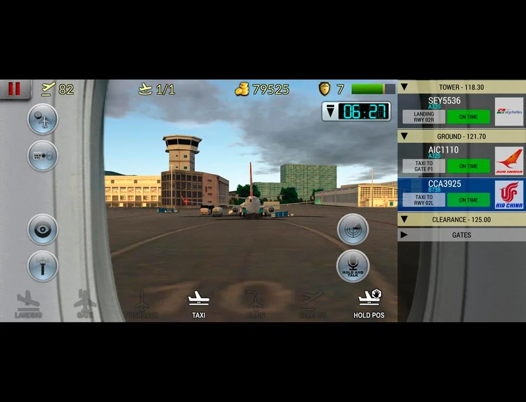 Unmatched Air Traffic Control for Android - Engaging Simulator