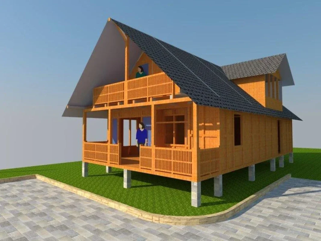 Wooden House Design for Android - Unleash Your Creativity