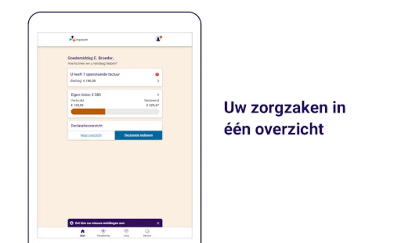 Zorgzaam for Android: Simplify Healthcare Management