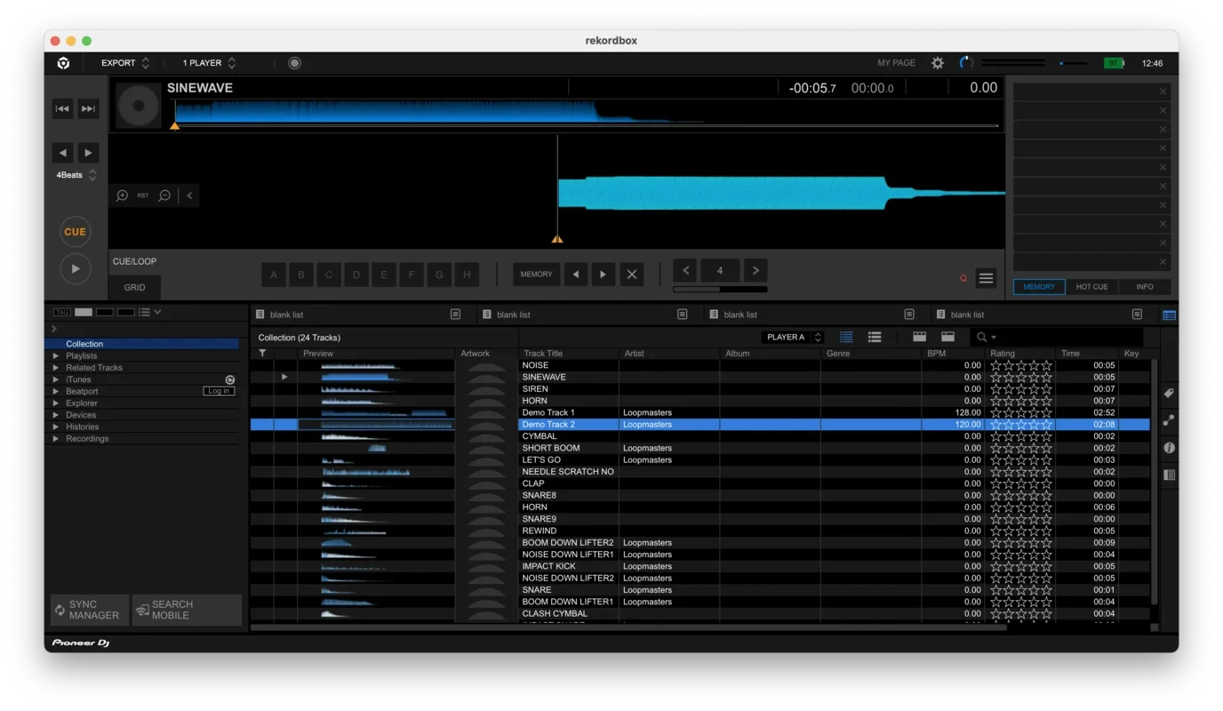 rekordbox for Mac - Empowering DJs with Advanced Mixing