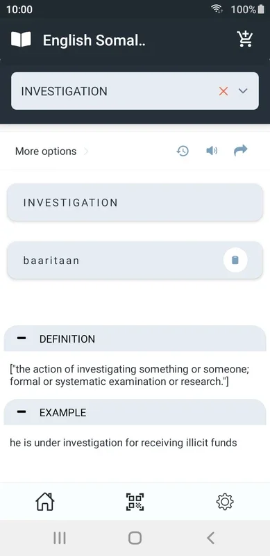 English Somali Dictionary Pro for Android - Offline Language Aid