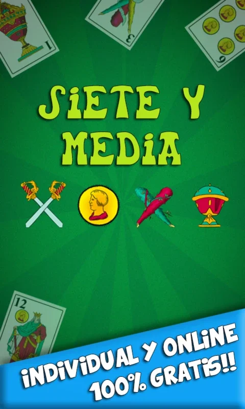 SieTe y MeDia for Android - Strategic Card Fun