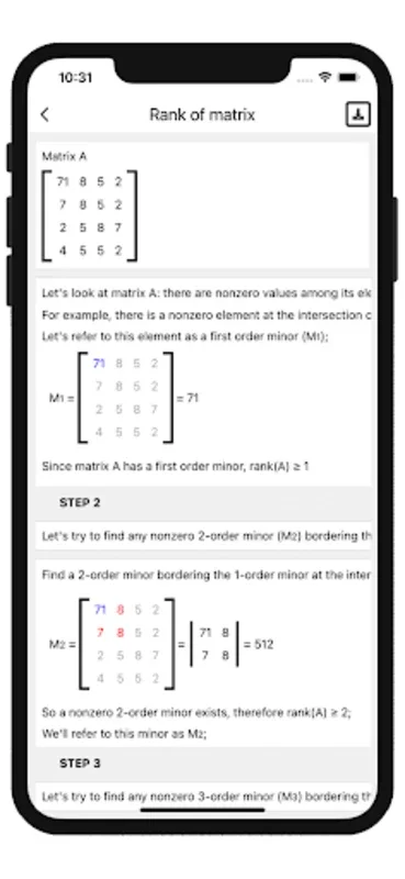 Matrix operations for Android - Efficient Linear Algebra Tool