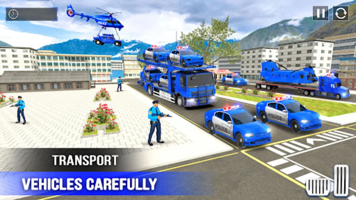 Police Car Transporter Game 3D for Android - No Downloading Needed