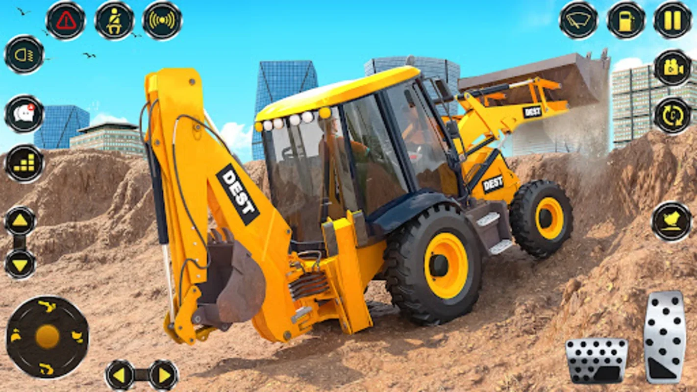 Real JCB Backhoe Loader Game for Android - No Downloading Required