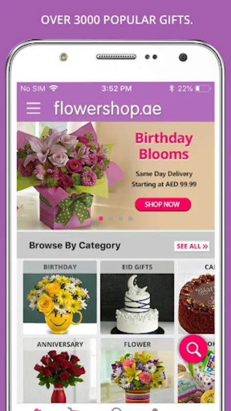 Flowershop.ae for Android: Effortless Gifting