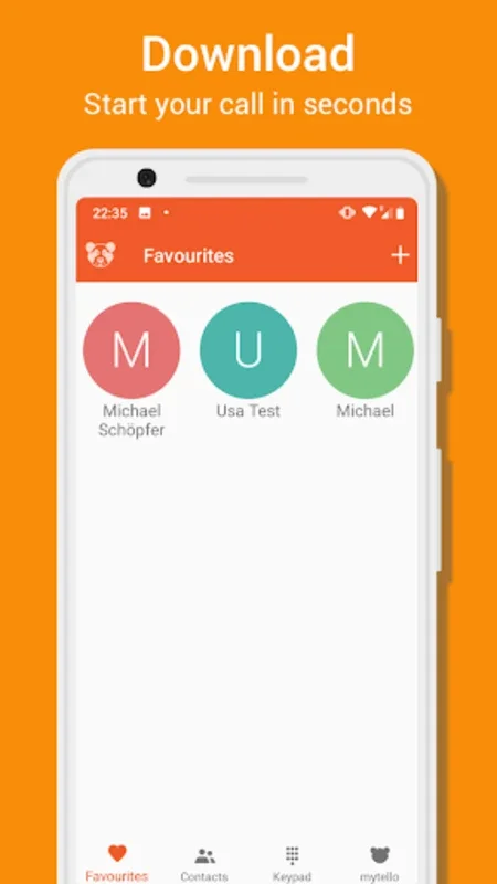 mytello - cheap calls for Android - Download the APK from AppHuts