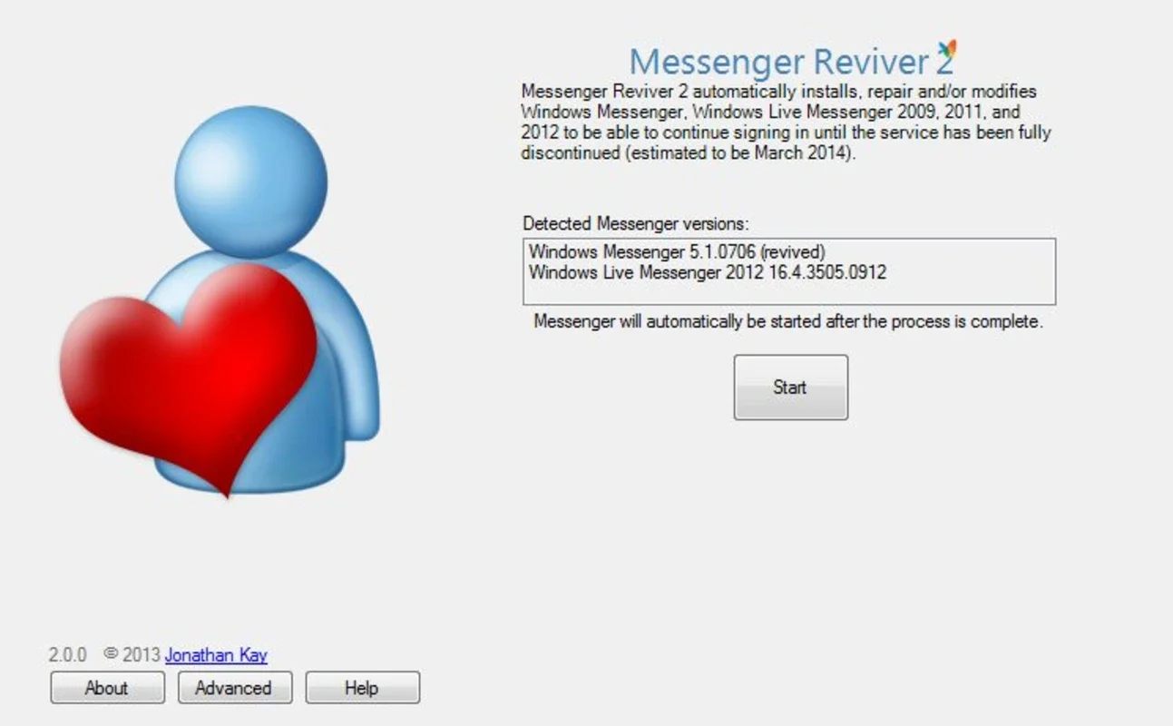 Messenger Reviver for Windows - Keep the Classic Chat Alive