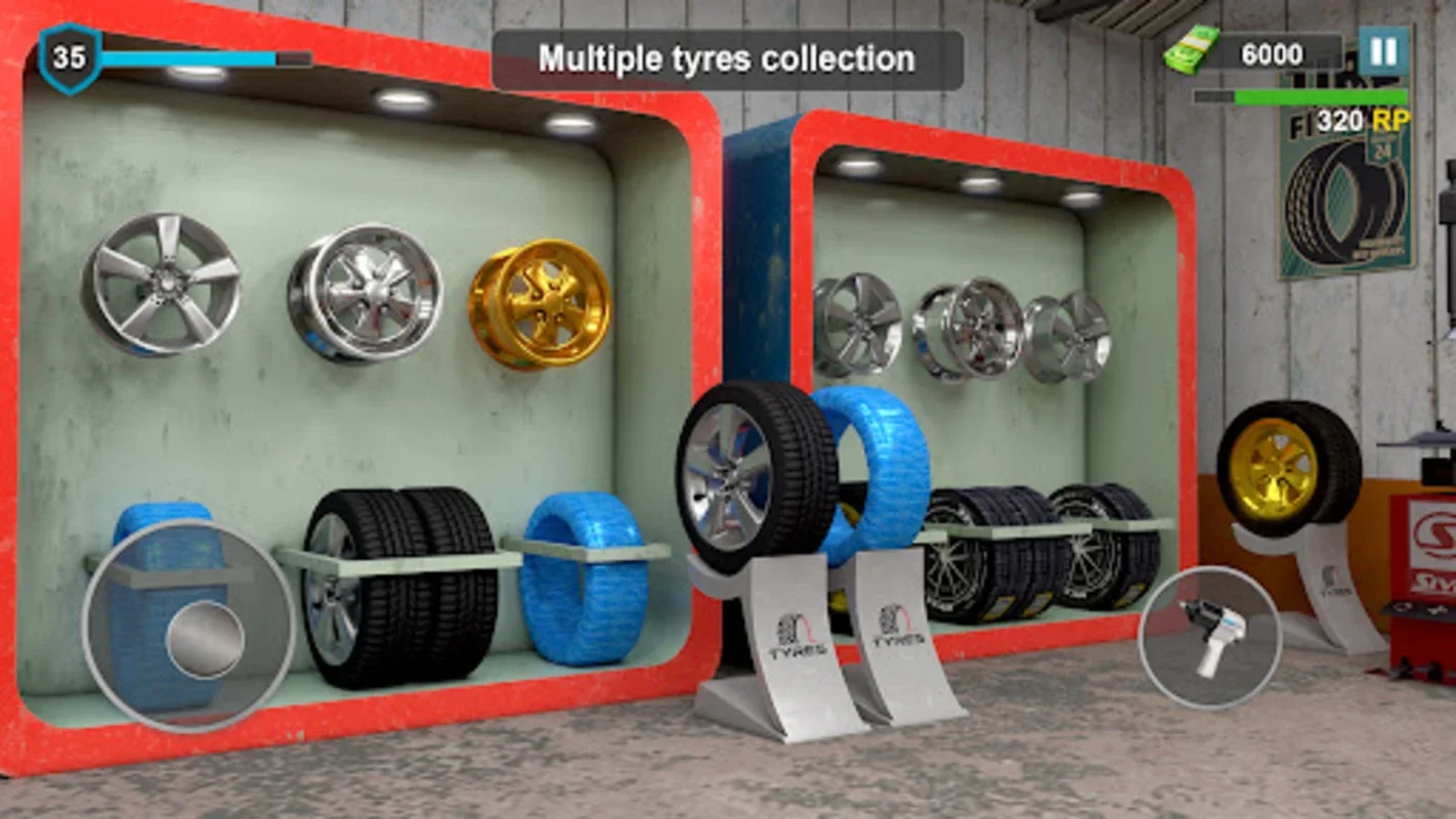 Tire Shop: Car Mechanic Games for Android - Manage Your Virtual Tire Shop