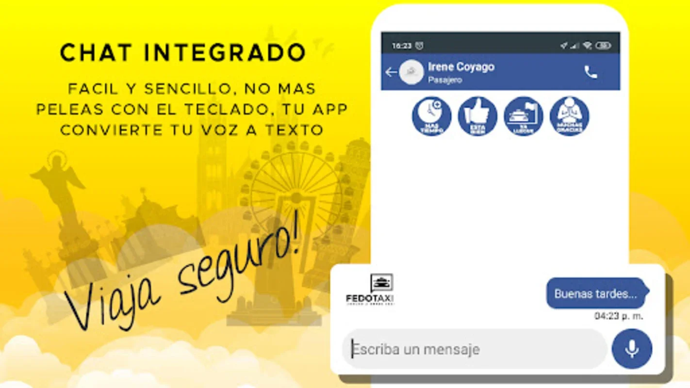 FEDOTAXI PASAJERO for Android - Reliable Taxi Service at Your Fingertips