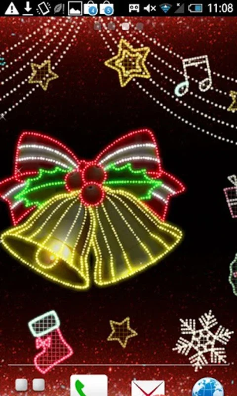 Twinkle Christmas for Android - Enchanting Live Wallpaper