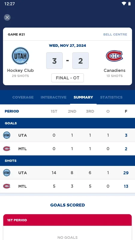 Montréal Canadiens App for Android - Stay Updated