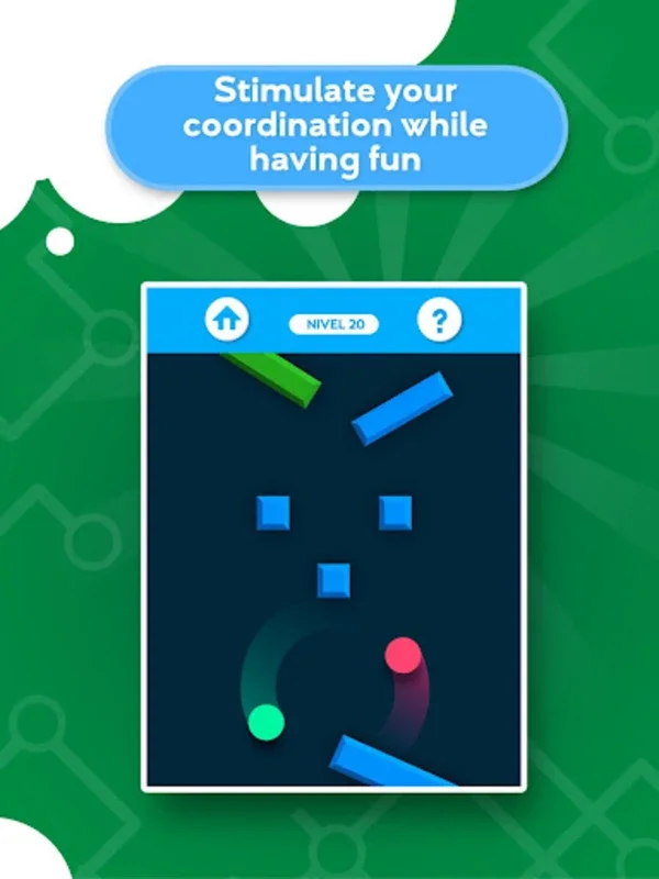 Train your brain. Coordination for Android - Enhance Skills