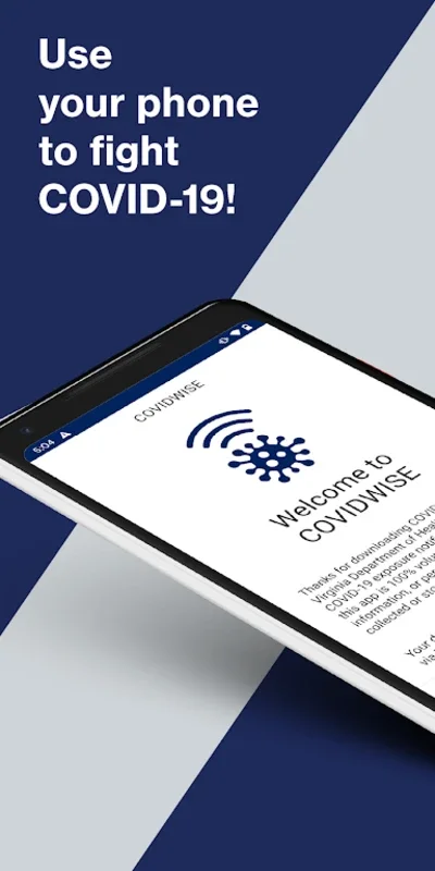 COVIDWISE for Android: Track COVID-19 in Virginia