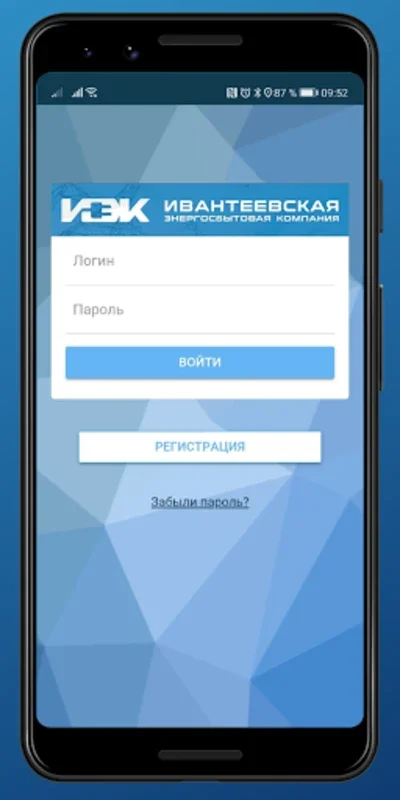 ЛКК ИЭК for Android - Manage Electricity Services Easily