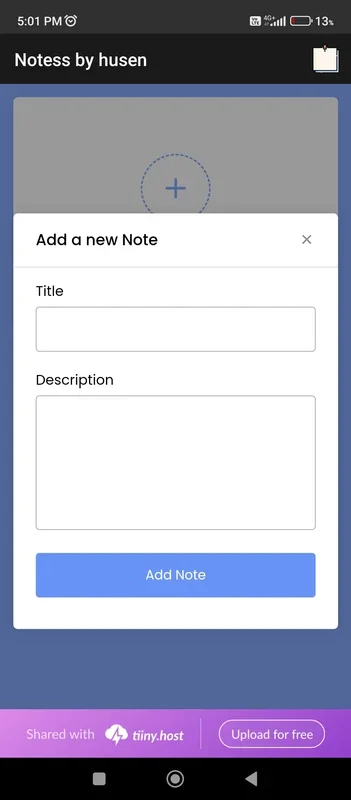 Notess by husen for Android - Organize Your Tasks