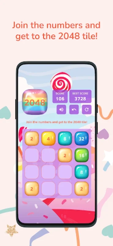 2048 for Android - Endless Puzzle Challenges