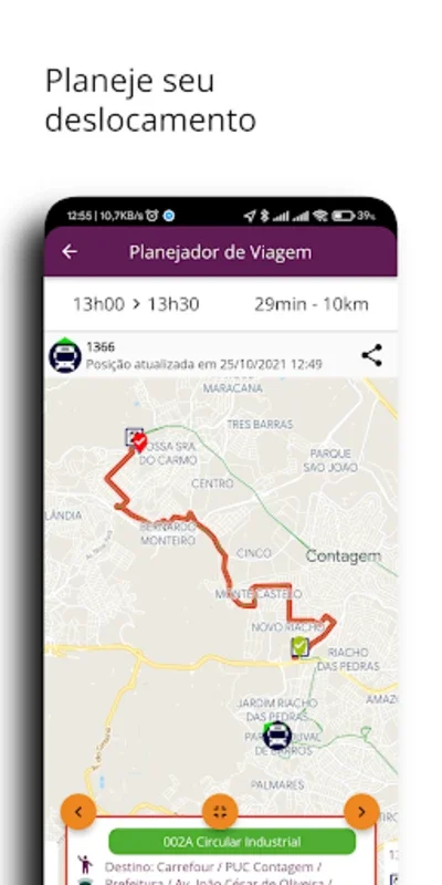 SigaBus Contagem for Android - Streamline Your Commutes