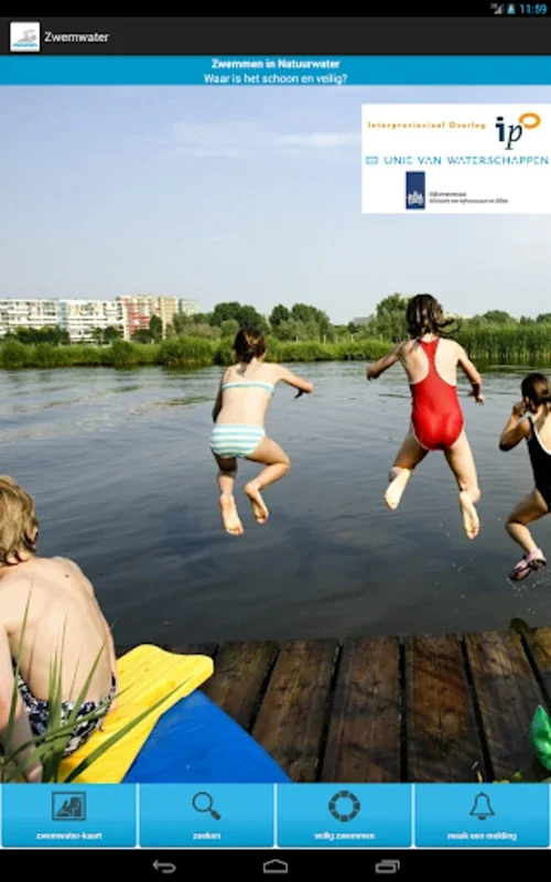 Zwemwater for Android: Discover Safe Swimming Spots