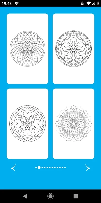 Mandala Coloring Games for Android - Relax and Unwind