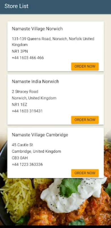 Namaste Village for Android - Enjoy Gourmet Dishes at Home