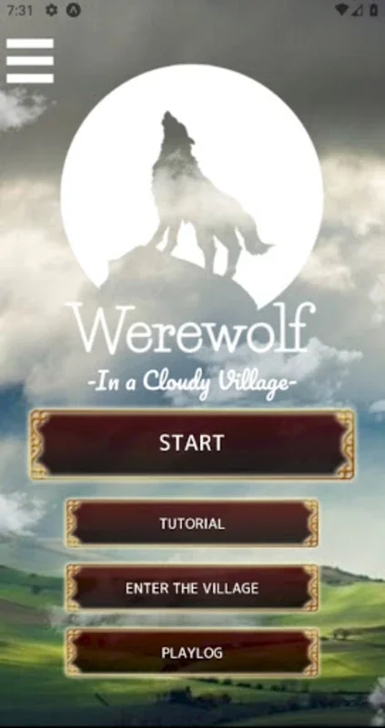 Werewolf -In a Cloudy Village- for Android: Engaging Social Deduction