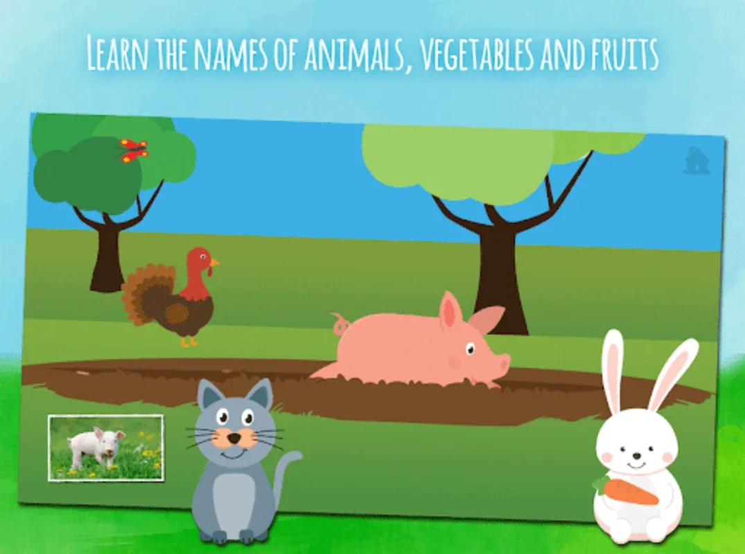 Farm animals game for babies for Android - Educational and Fun