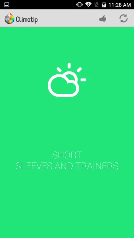 Climatip for Android - Get Quick Weather Info