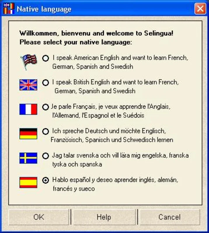 Selingua for Windows - Enhance Your Language Skills