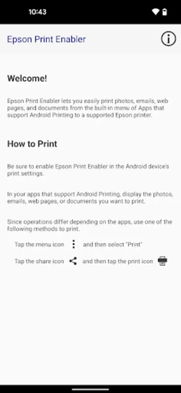 Epson Print Enabler for Android - Print Seamlessly from Your Device