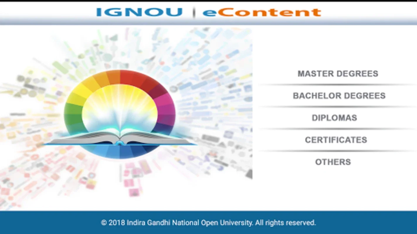 IGNOU e - Content for Android: Flexible Mobile Learning