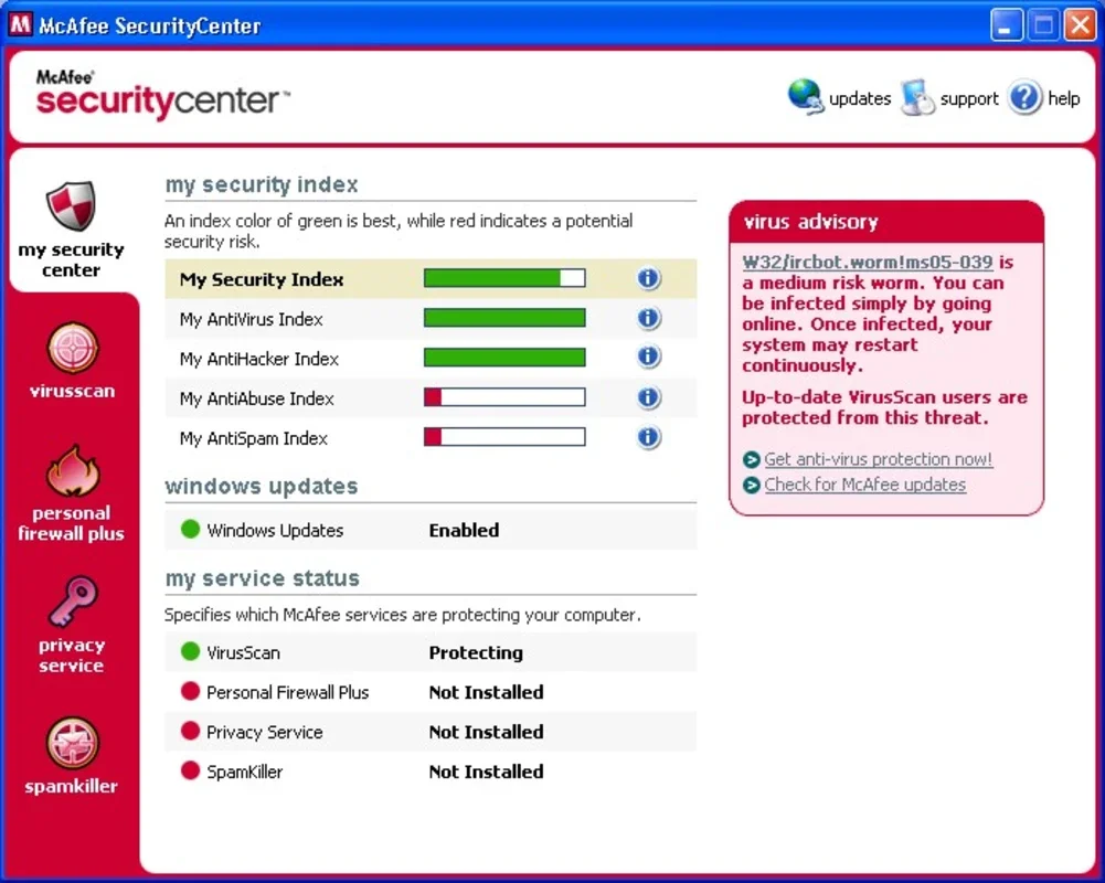 McAfee VirusScan for Windows - Comprehensive Security Solution