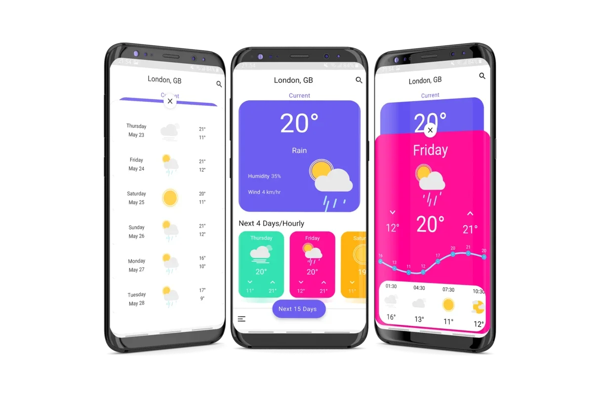 Weather for Android: Accurate 16-Day Forecasts