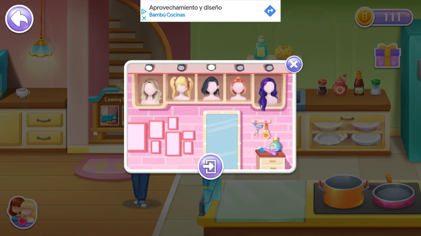 Girls Town for Android: Interactive Doll Play