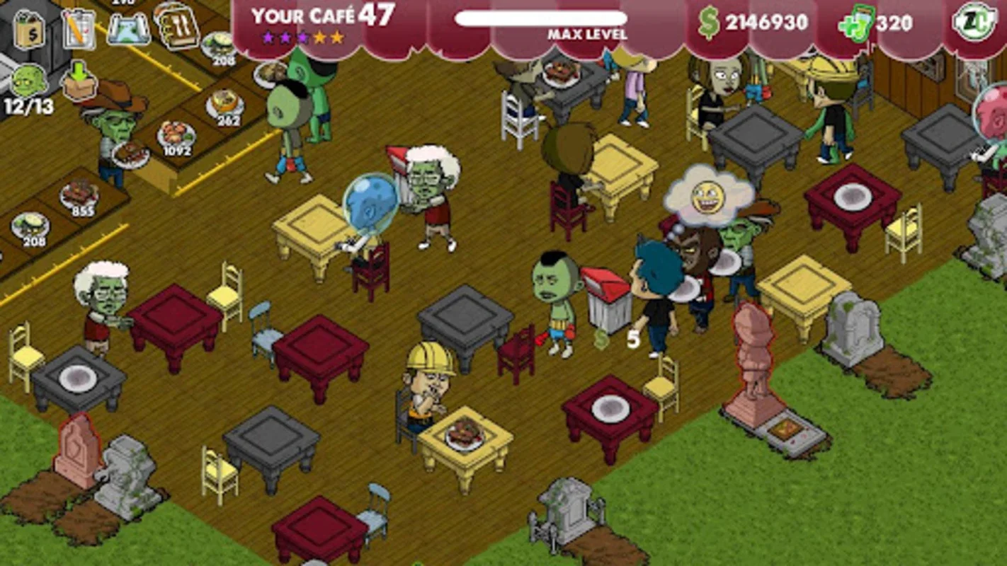 Zombie Cafe for Android - Manage a Spooky Cafe