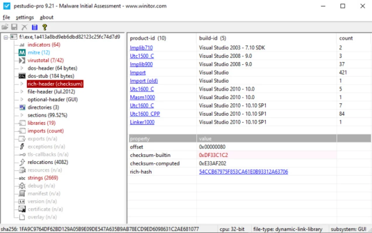 PeStudio for Windows - Powerful Analysis Tool