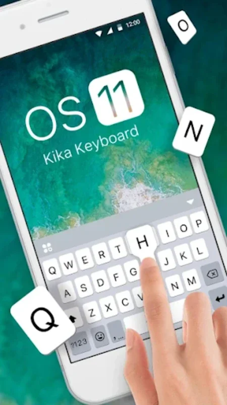 OS11 Theme for Android - Elevate Your Typing Experience