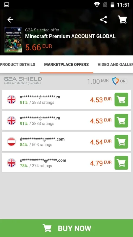 G2A Marketplace for Android - Affordable PC Games Galore